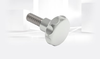 Aluminum alloy plum knob