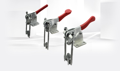 What materials are generally used for large industrial buckles?