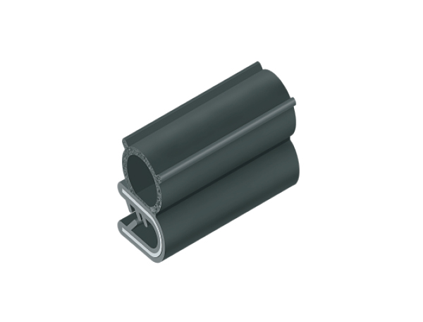 Black EPDM sealing strip(with steel sheet)