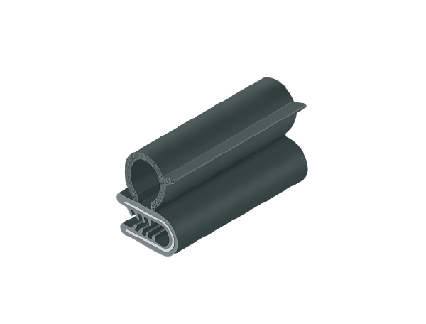 Black EPDM sealing strip(with steel sheet)