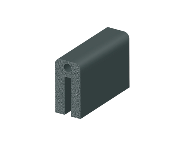 Black EPDM Sponge Strip