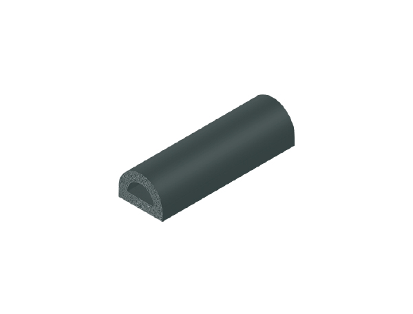 Black EPDM Sponge Strip