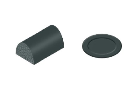 Sponge foam adhesive strip