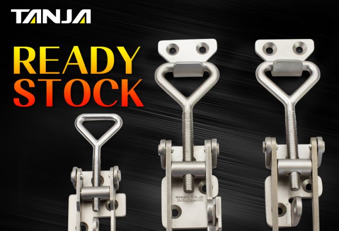 TANJA 4033 Heavy Duty Adjustable Toggle Latch: Strong, Secure, and Easy to Use